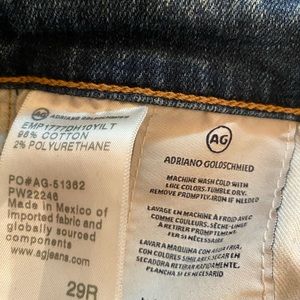 AG jeans only wore twice very stretchy and comfortable medium rise